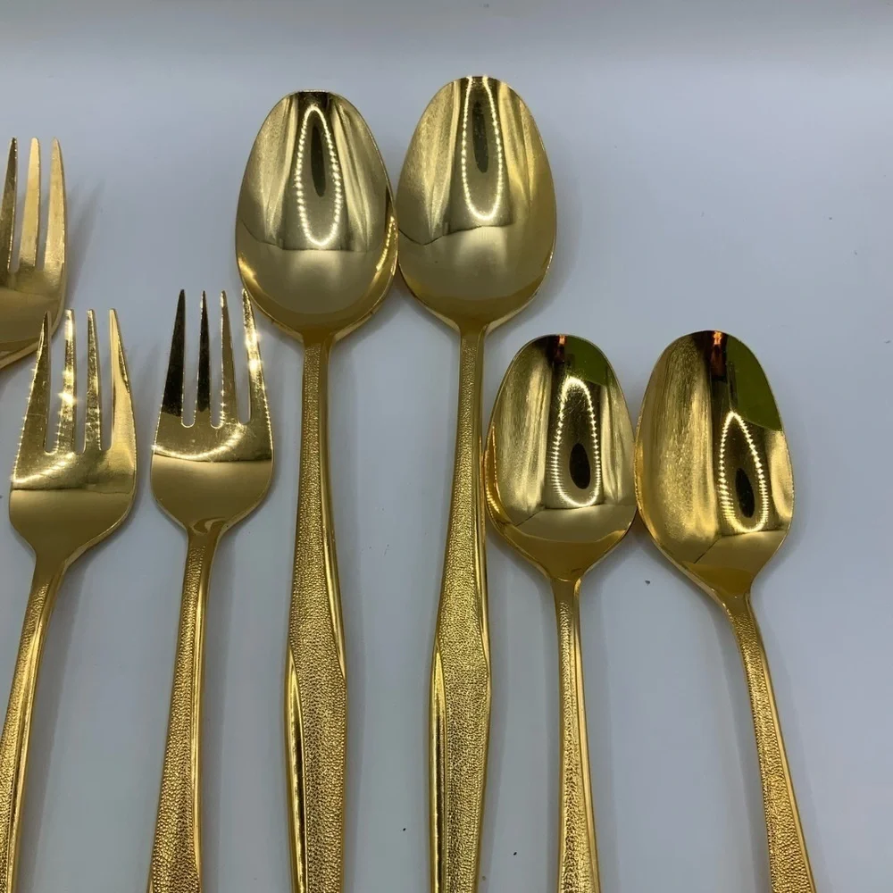 Florentine Vintage Gold Electroplate Silverware Flatware